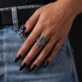 Monolith Gothic Stainless Steel Ring