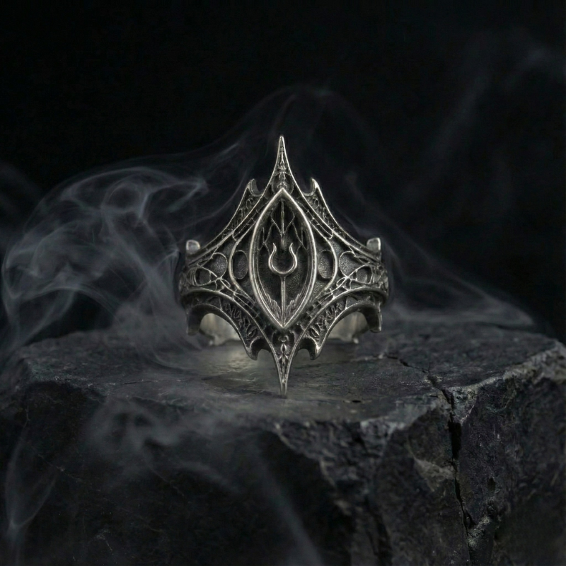 Monolith Gothic Stainless Steel Ring