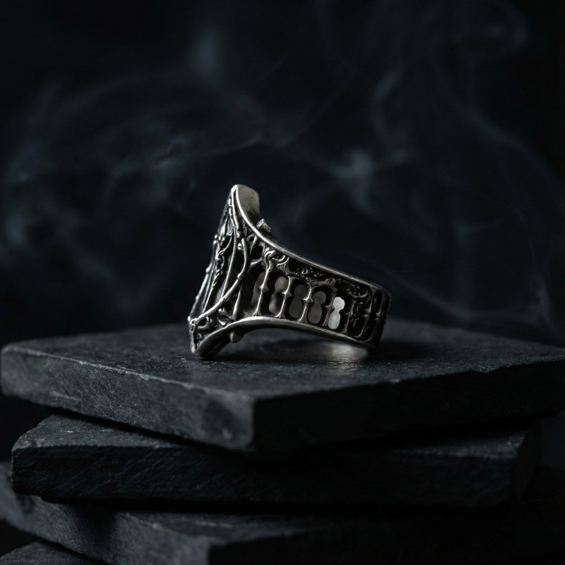 Dead Chapel Stainless Steel Ring