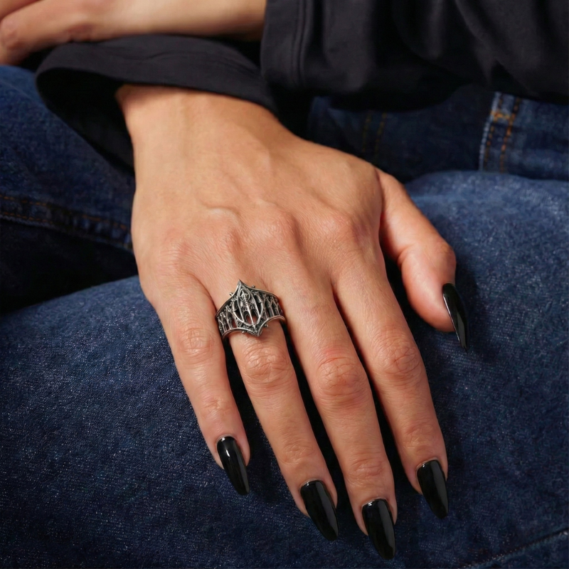 Dead Chapel Stainless Steel Ring