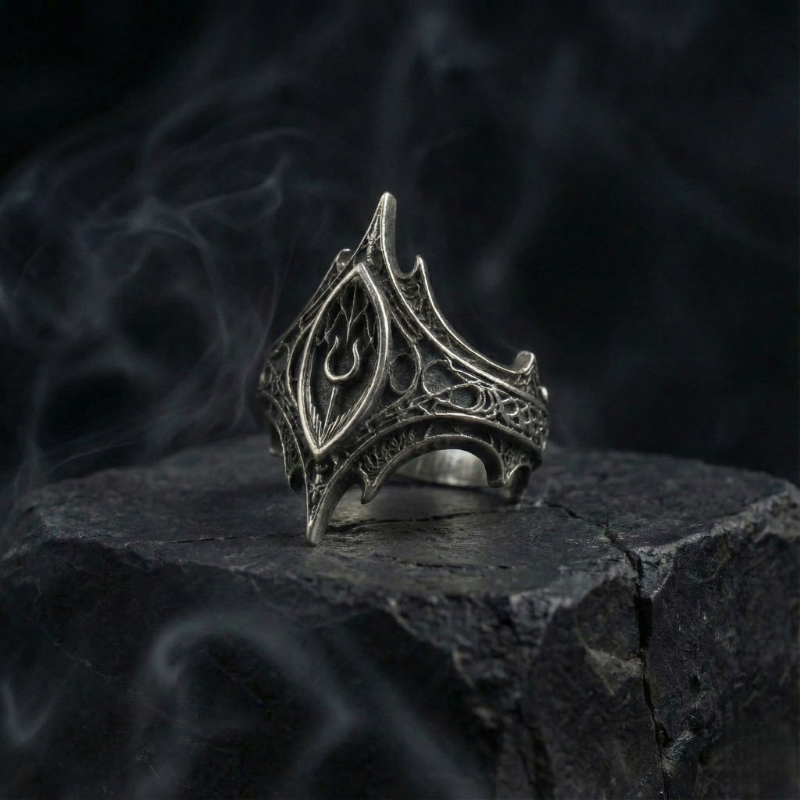 Monolith Gothic Stainless Steel Ring