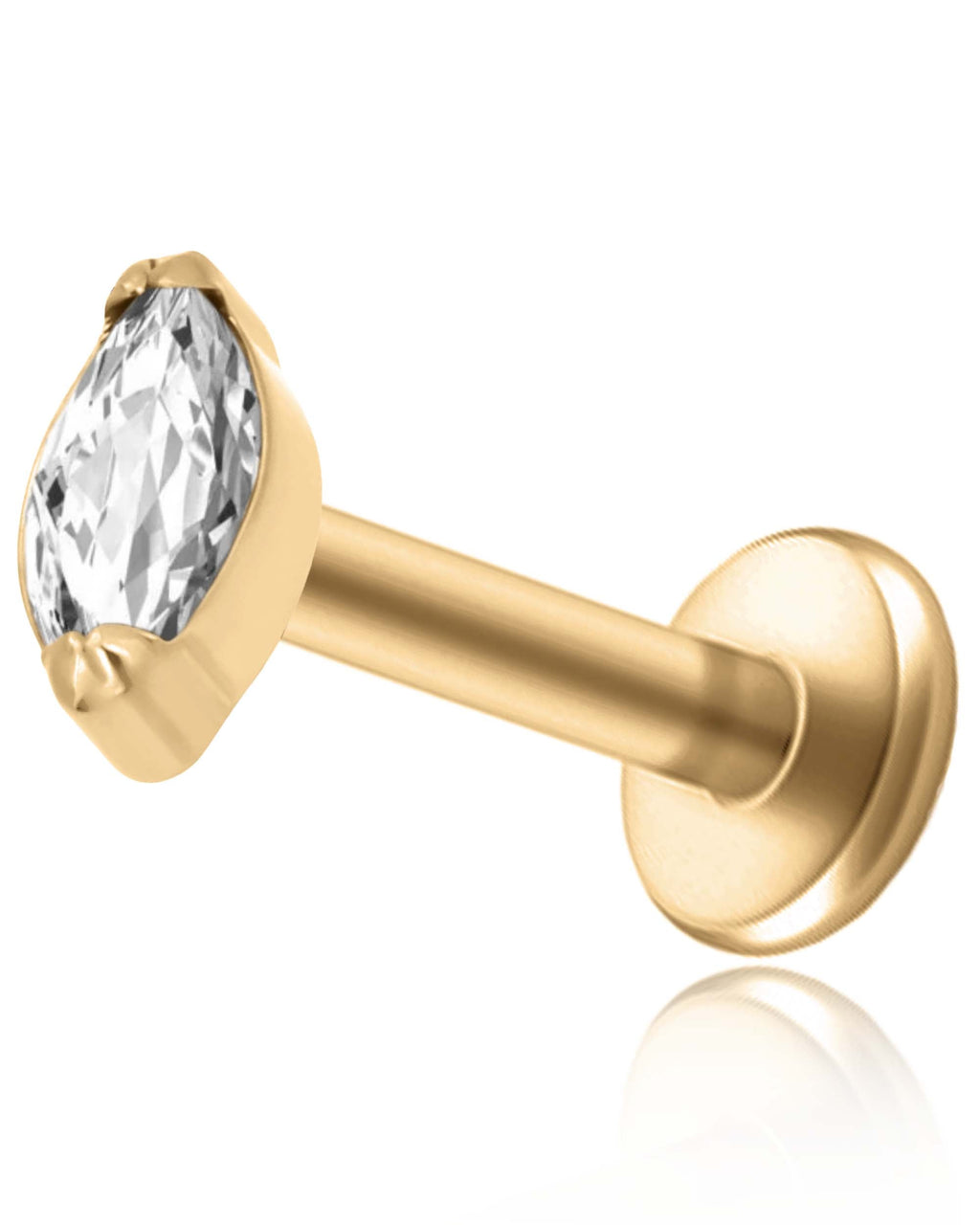 Amara Marquise Ear Piercing Stud