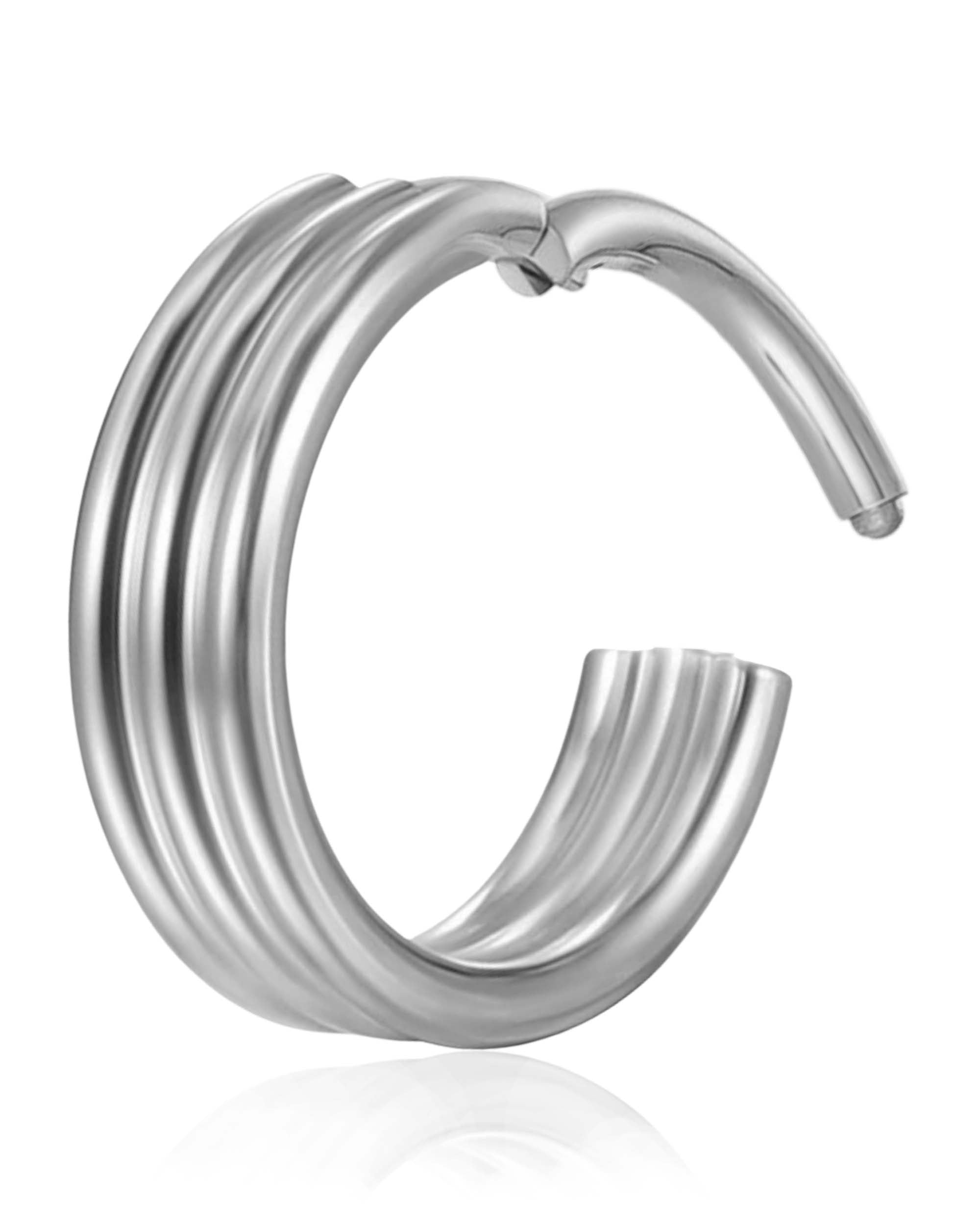 Evolve Triple Hoop Ring Clicker