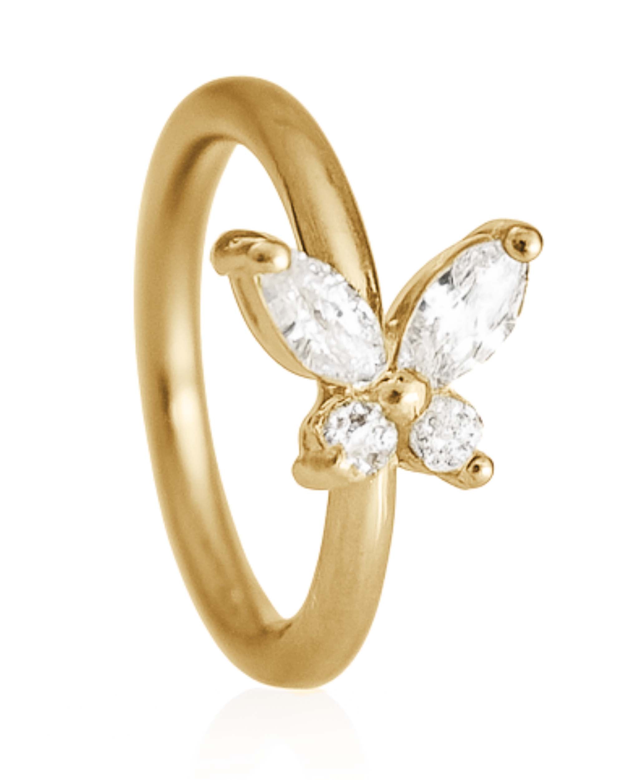 Glissa Butterfly Hoop Ring Clicker