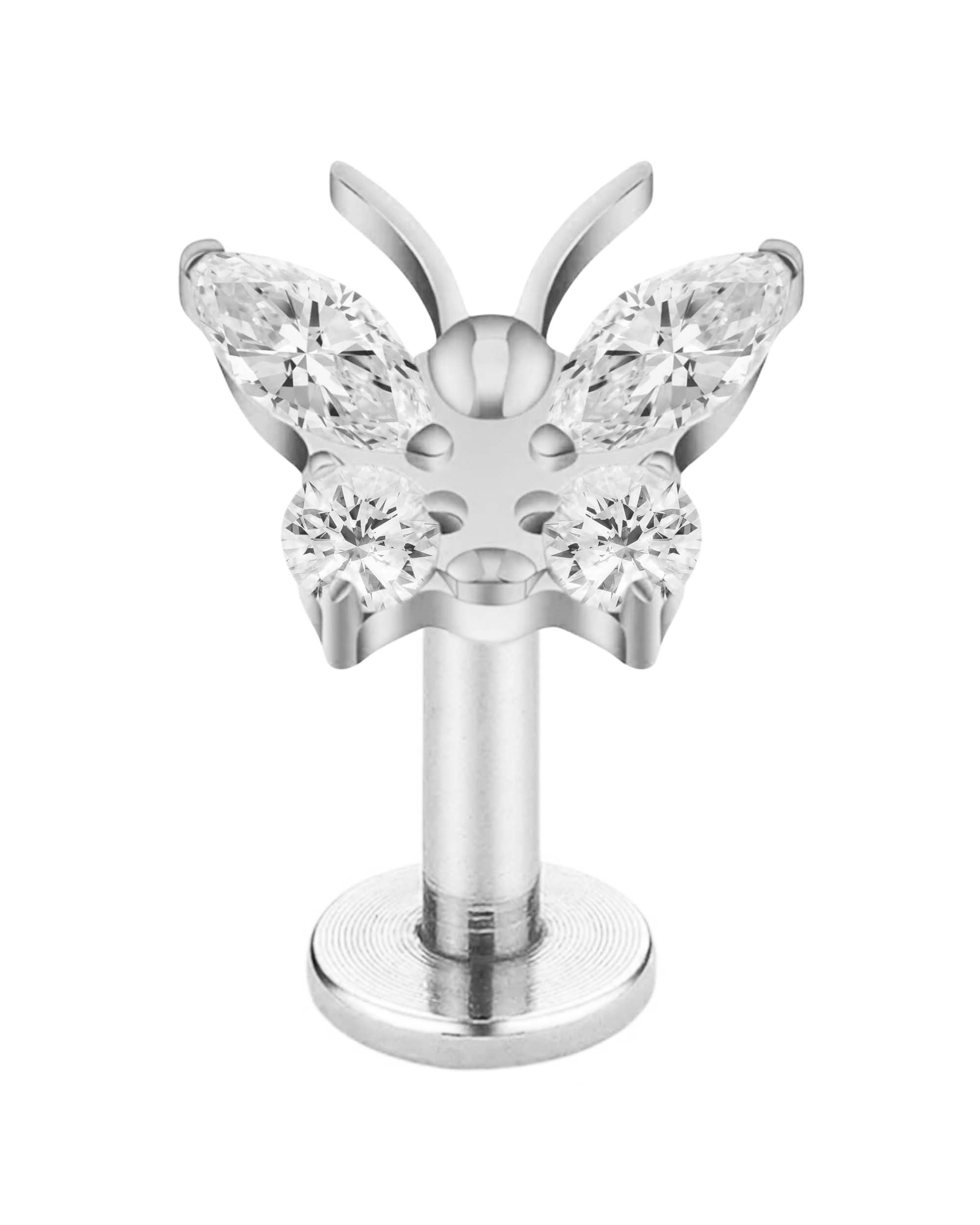 Grace Butterfly Ear Piercing Stud