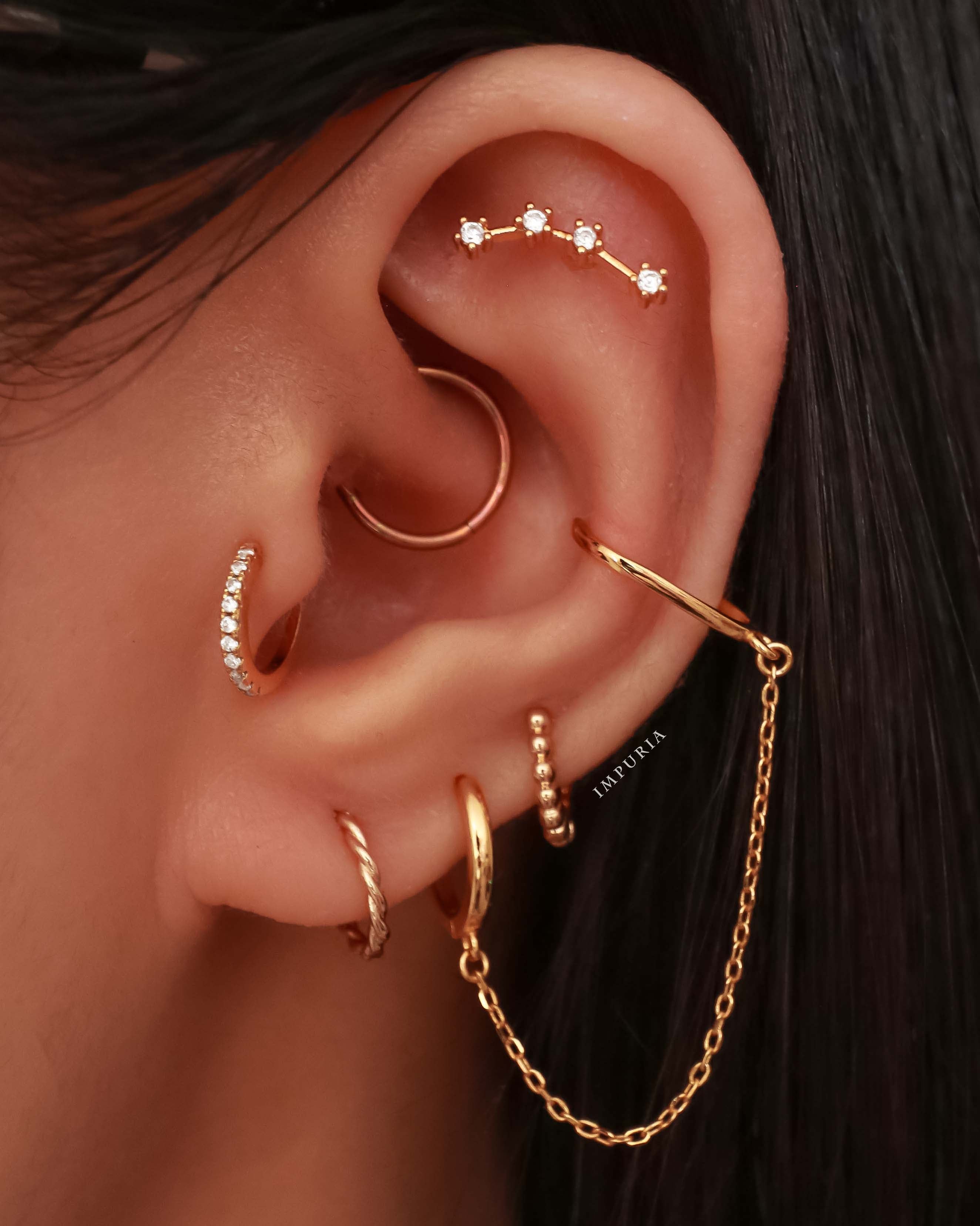 Brite Constellation Star Ear Piercing Stud