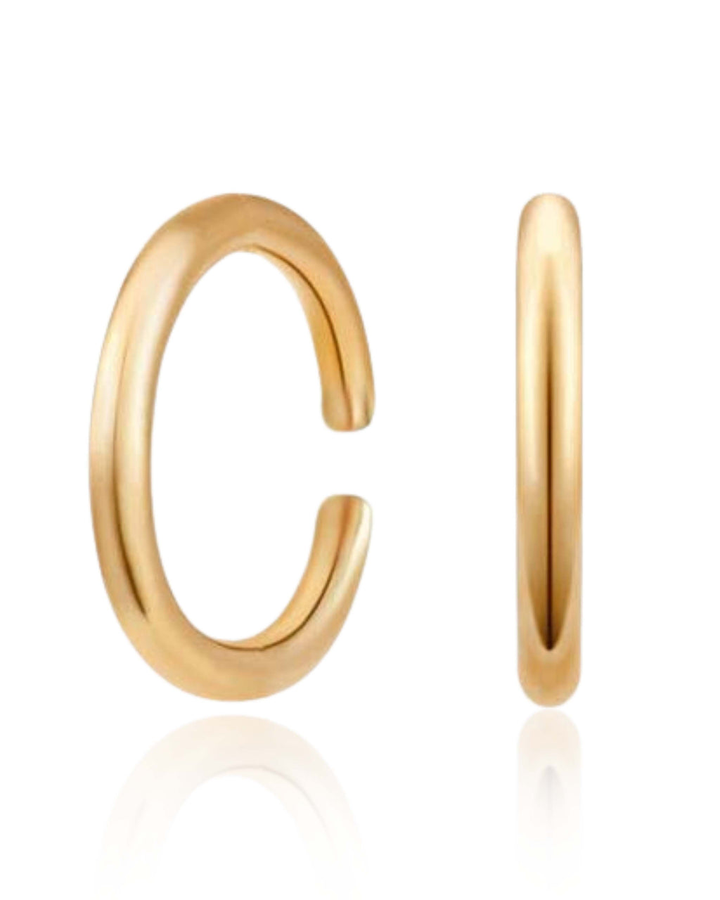 Lia Polished Eternity Ear Cuff Earring Set