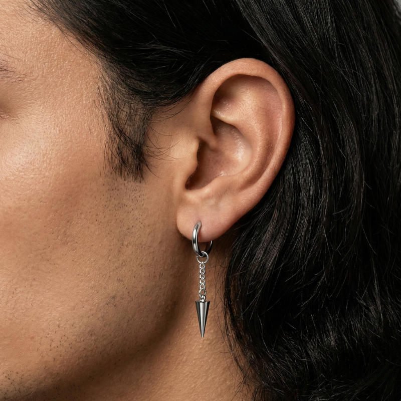 Impale Stainless Steel Earrings