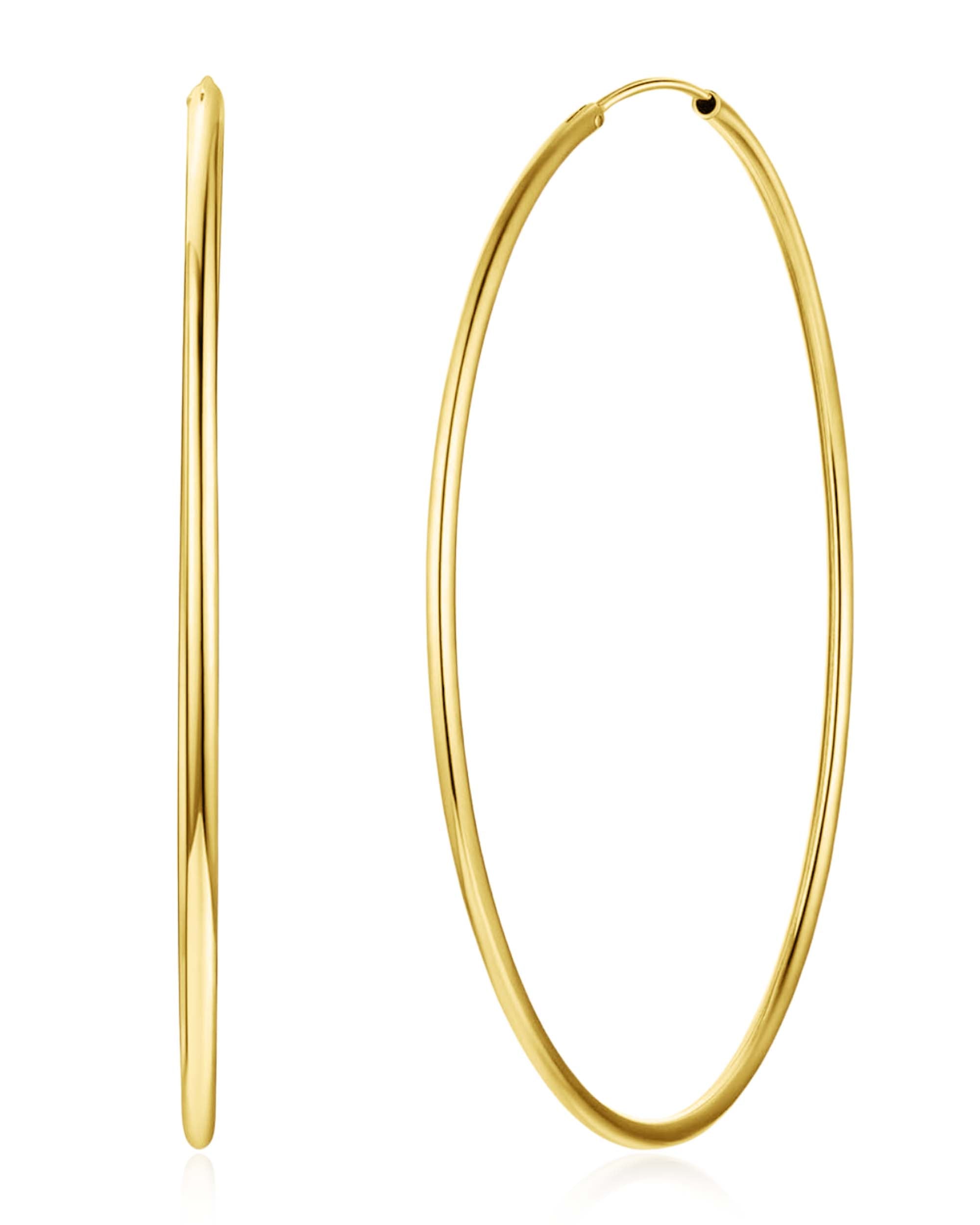 Malibu Large Hoop Earrings