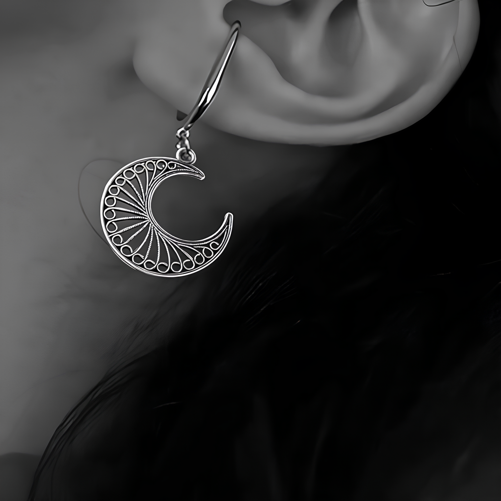 Occult Moon Earrings
