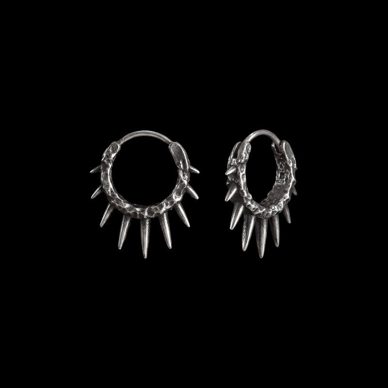 Spike Hoop Earrings