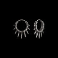 Spike Hoop Earrings