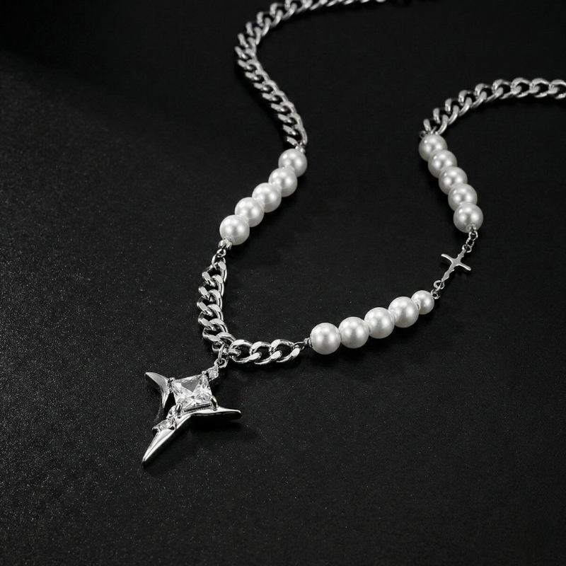 Resurrection Gothic Stainless Steel Necklace
