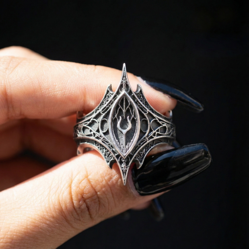 Monolith Gothic Stainless Steel Ring