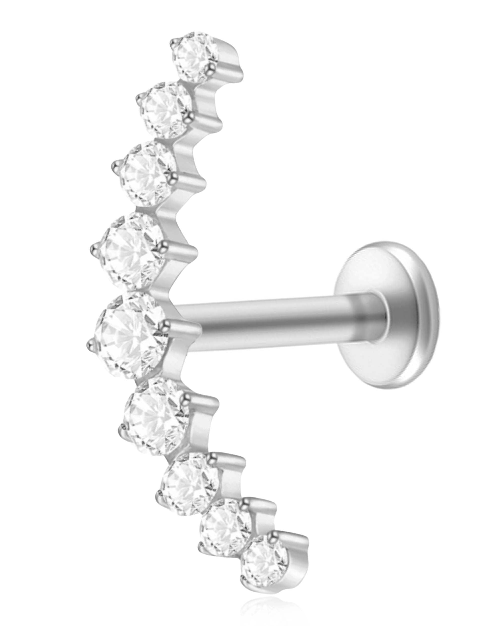 Muse Nine Cluster Ear Piercing Stud