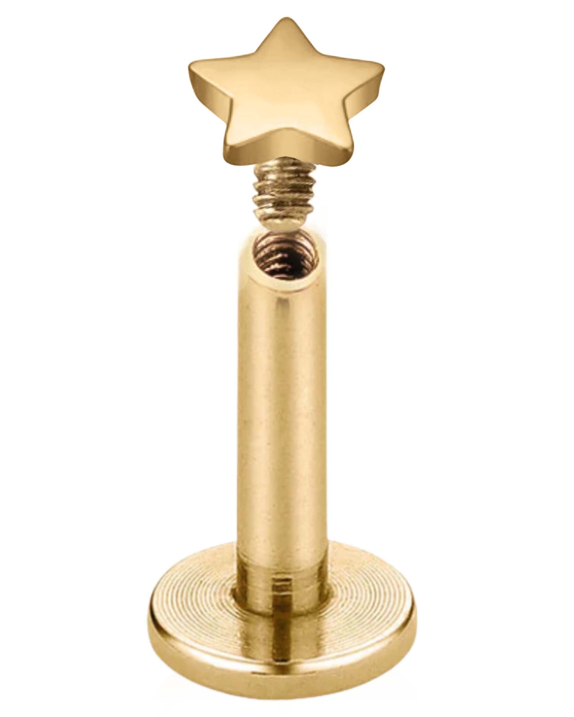 Timeless Polished Ear Piercing Stud