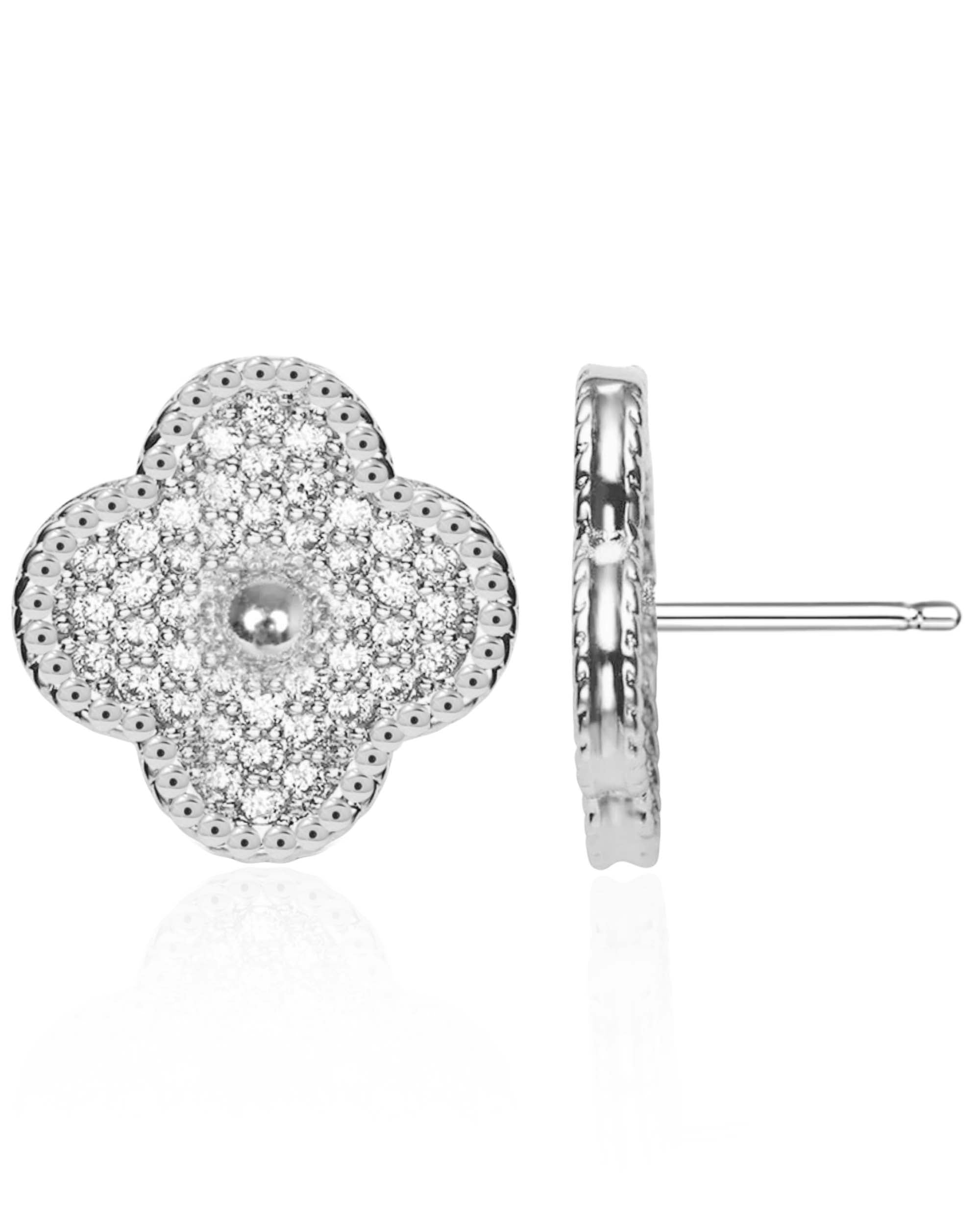 Versaille Clover Stud Earrings
