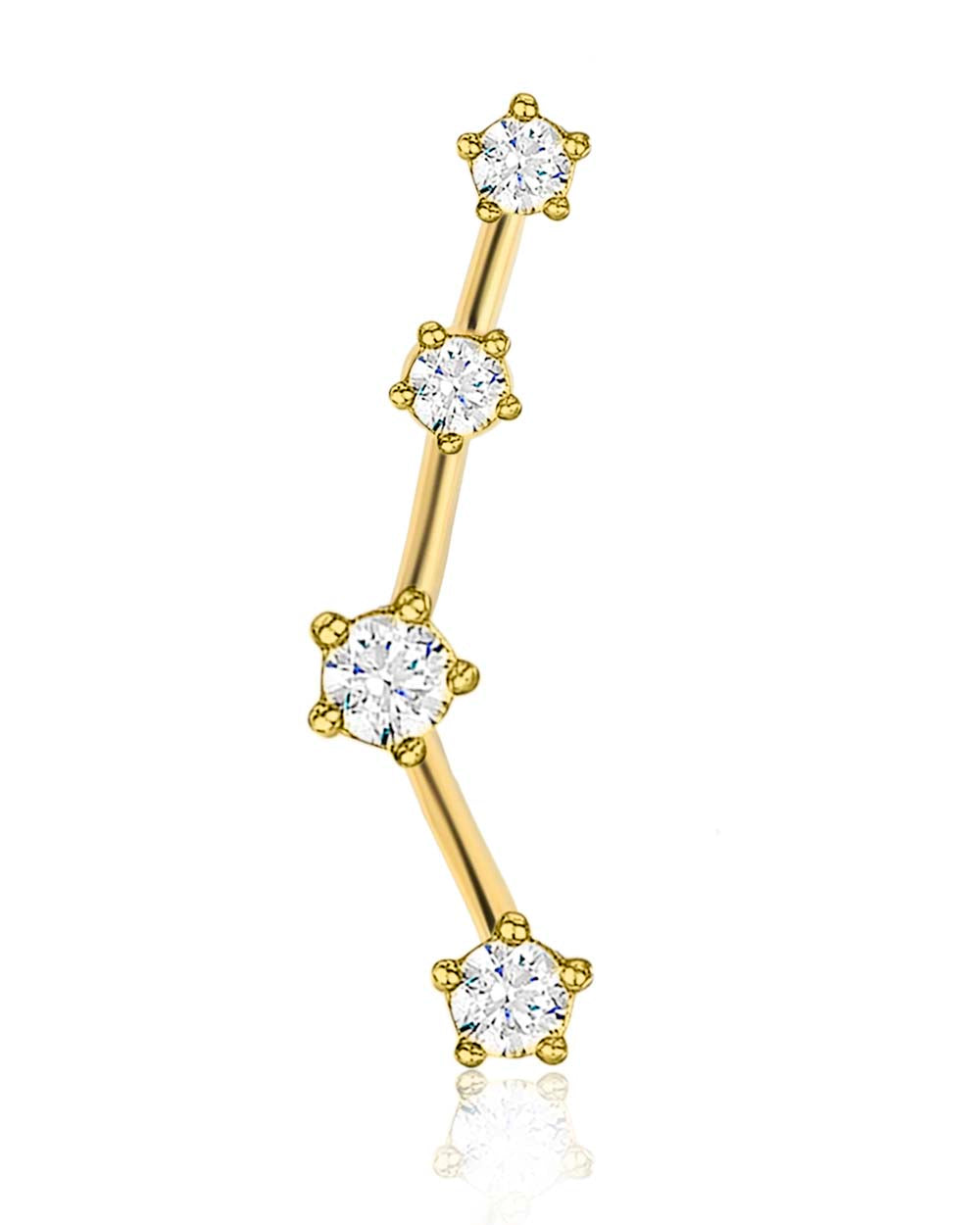 Brite Constellation Star Ear Piercing Stud