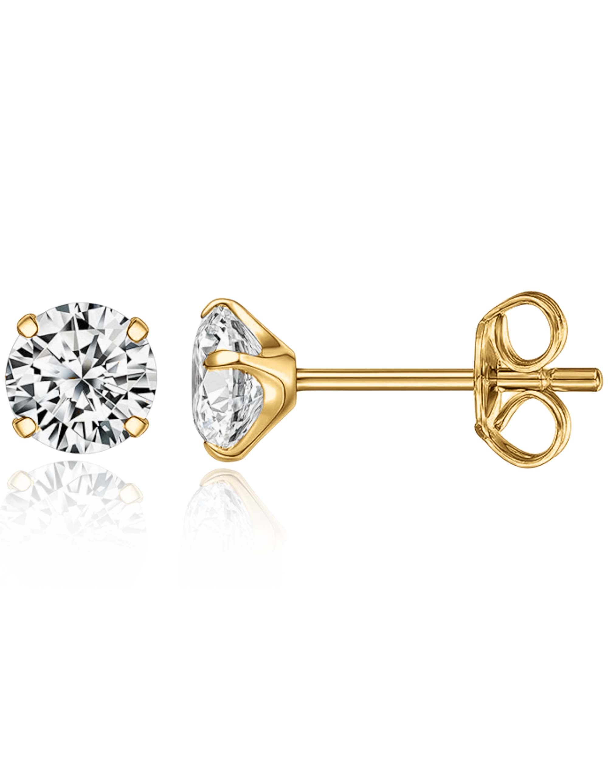Dazzle Crystal Stud Earrings