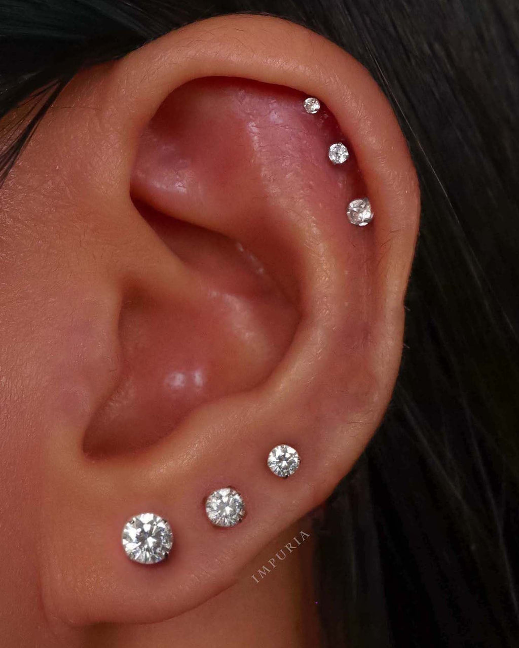 Dazzle Crystal Stud Earrings