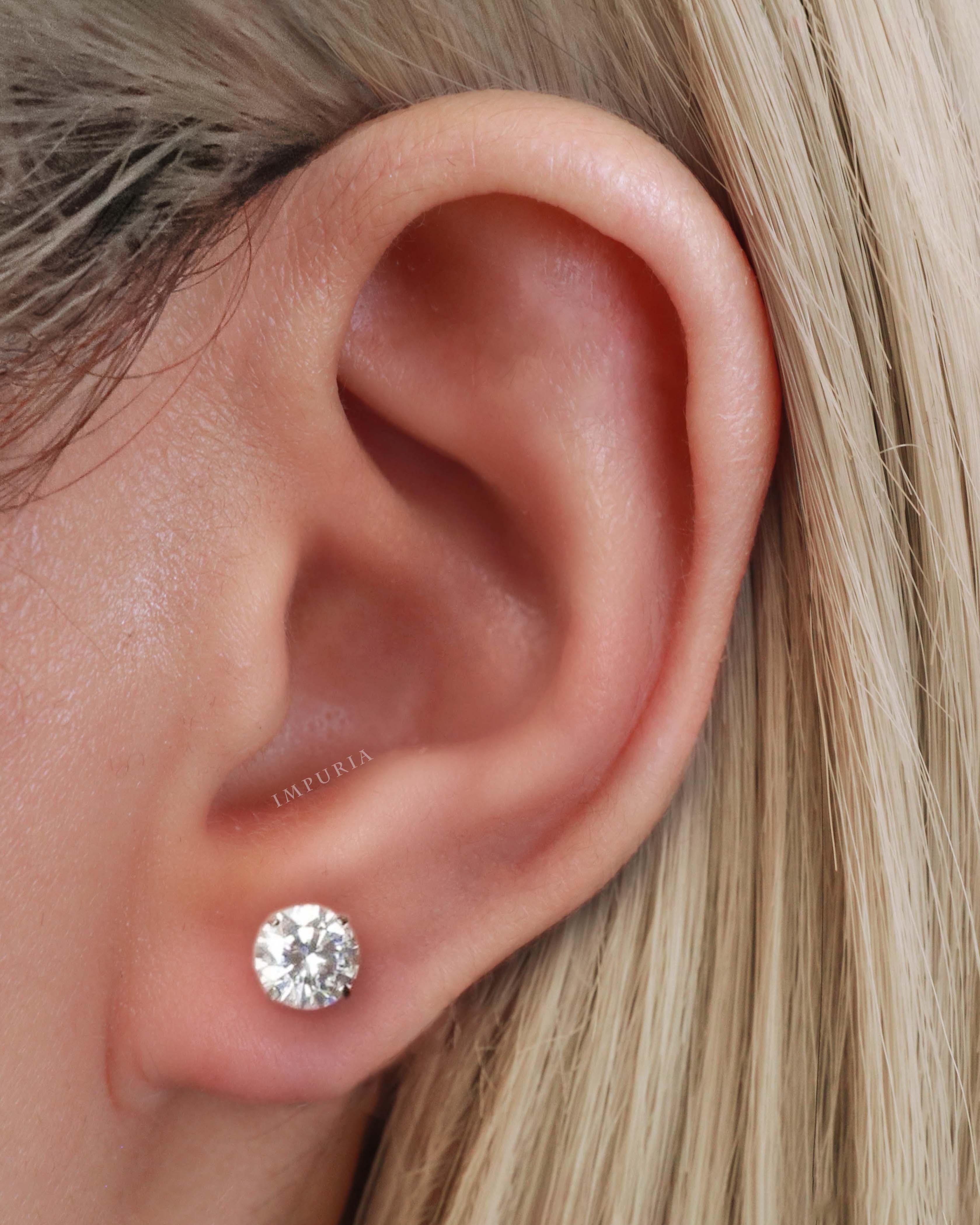 Dazzle Crystal Stud Earrings