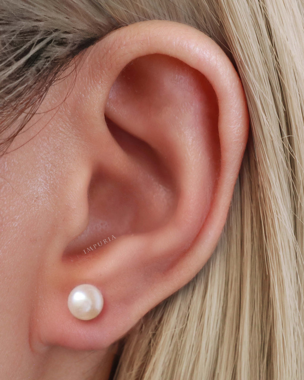 Eternal Pearl Stud Earrings