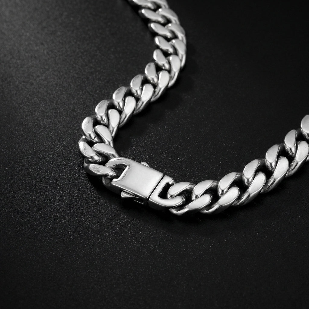 10mm Cuban Link Stainless Steel Chain