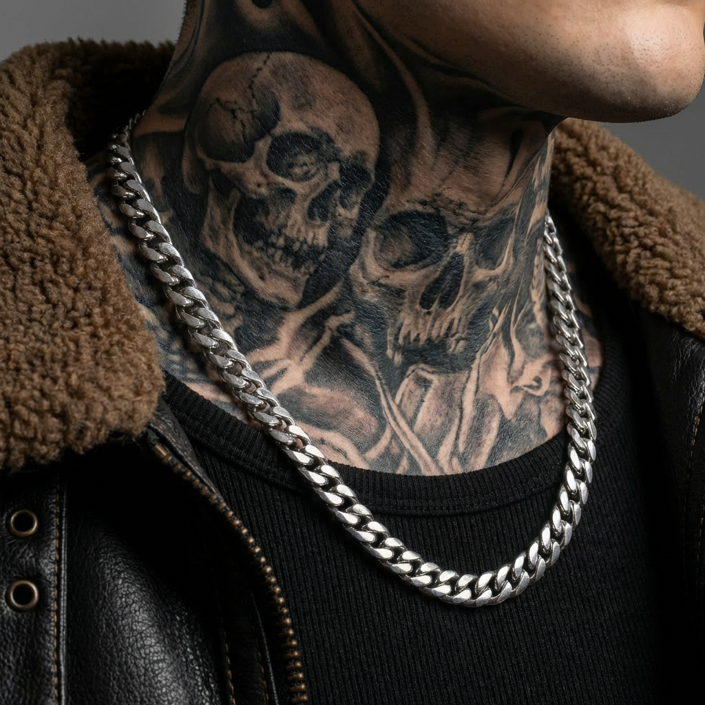 10mm Cuban Link Stainless Steel Chain