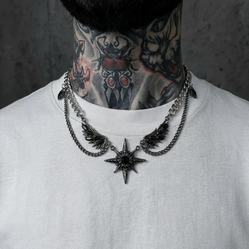 Hellstar Gothic Stainless Steel Necklace