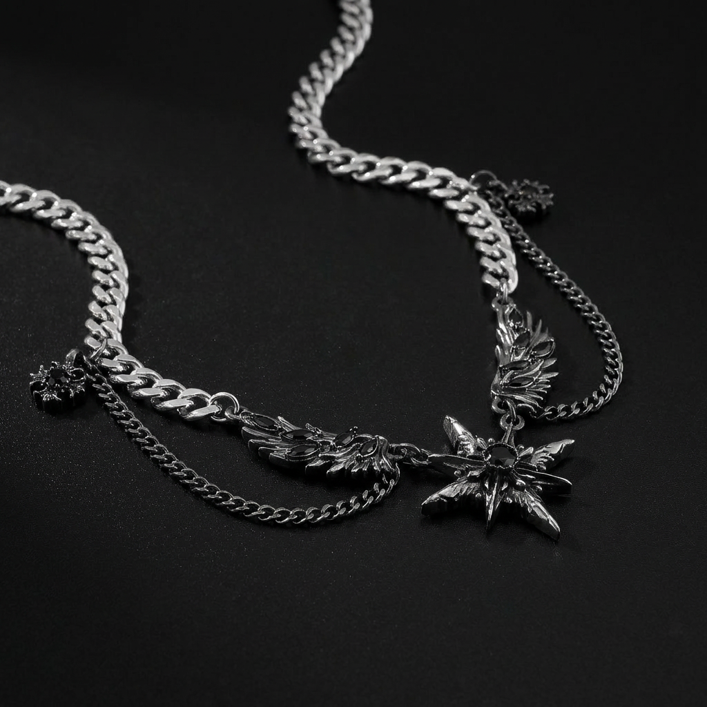 Hellstar Gothic Stainless Steel Necklace