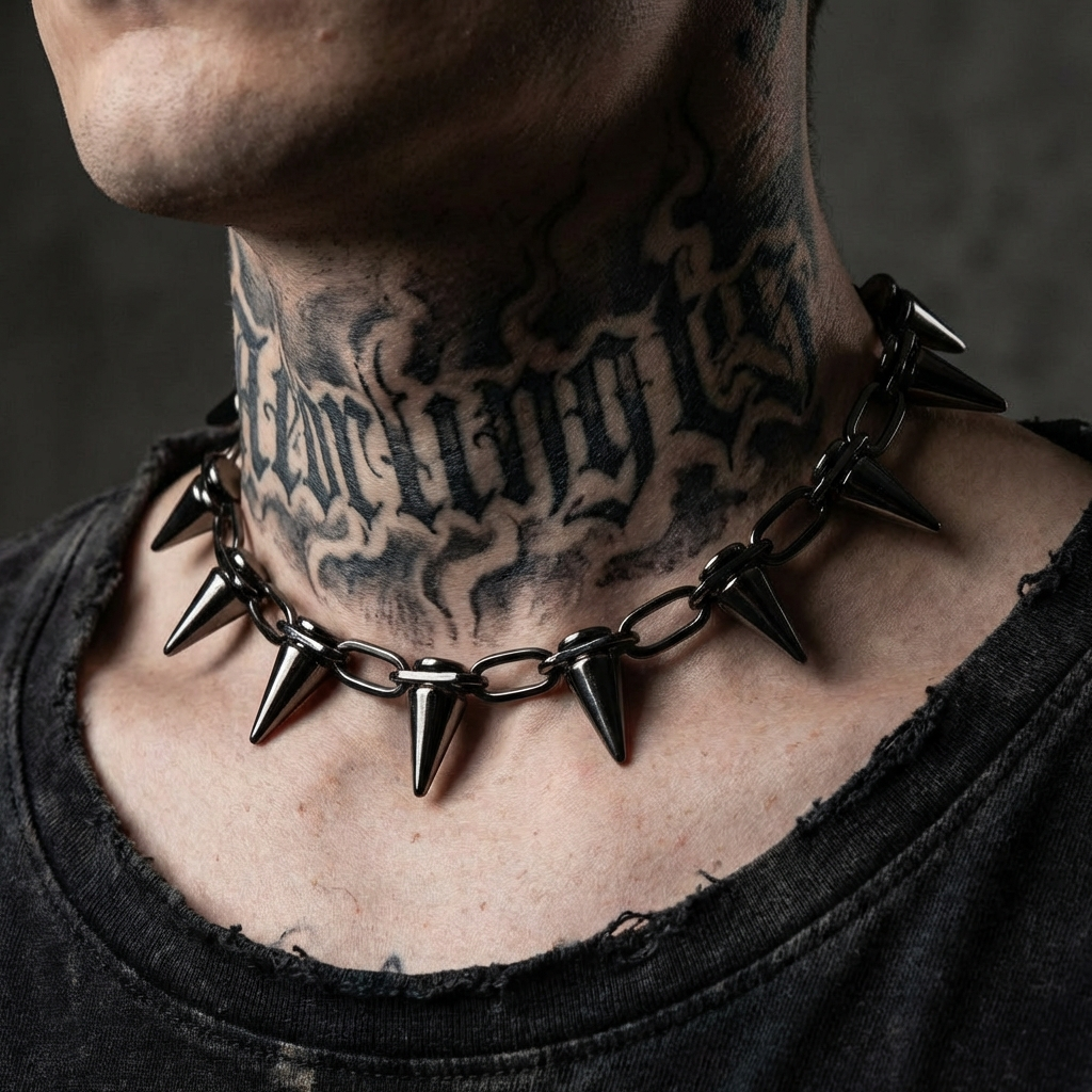 Spike Stainless Steel Choker