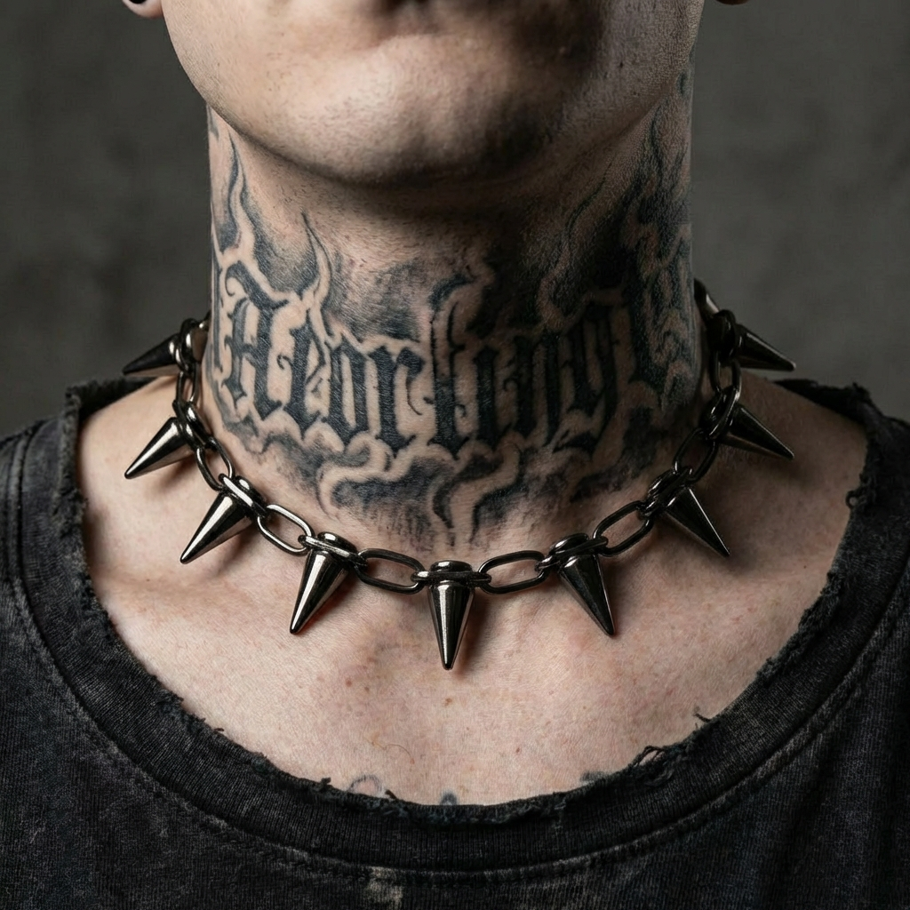 Spike Stainless Steel Choker