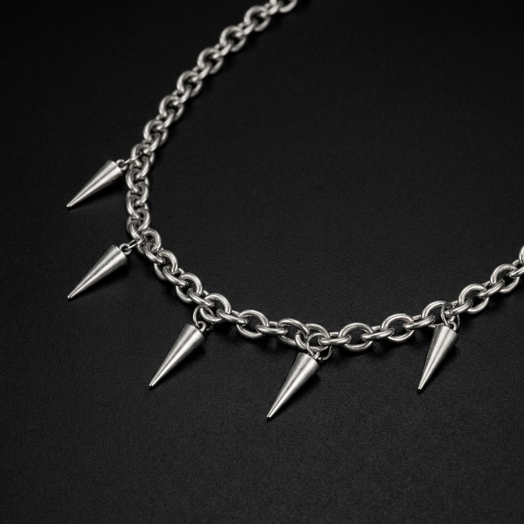 Phantom Gothic Stainless Steel Necklace