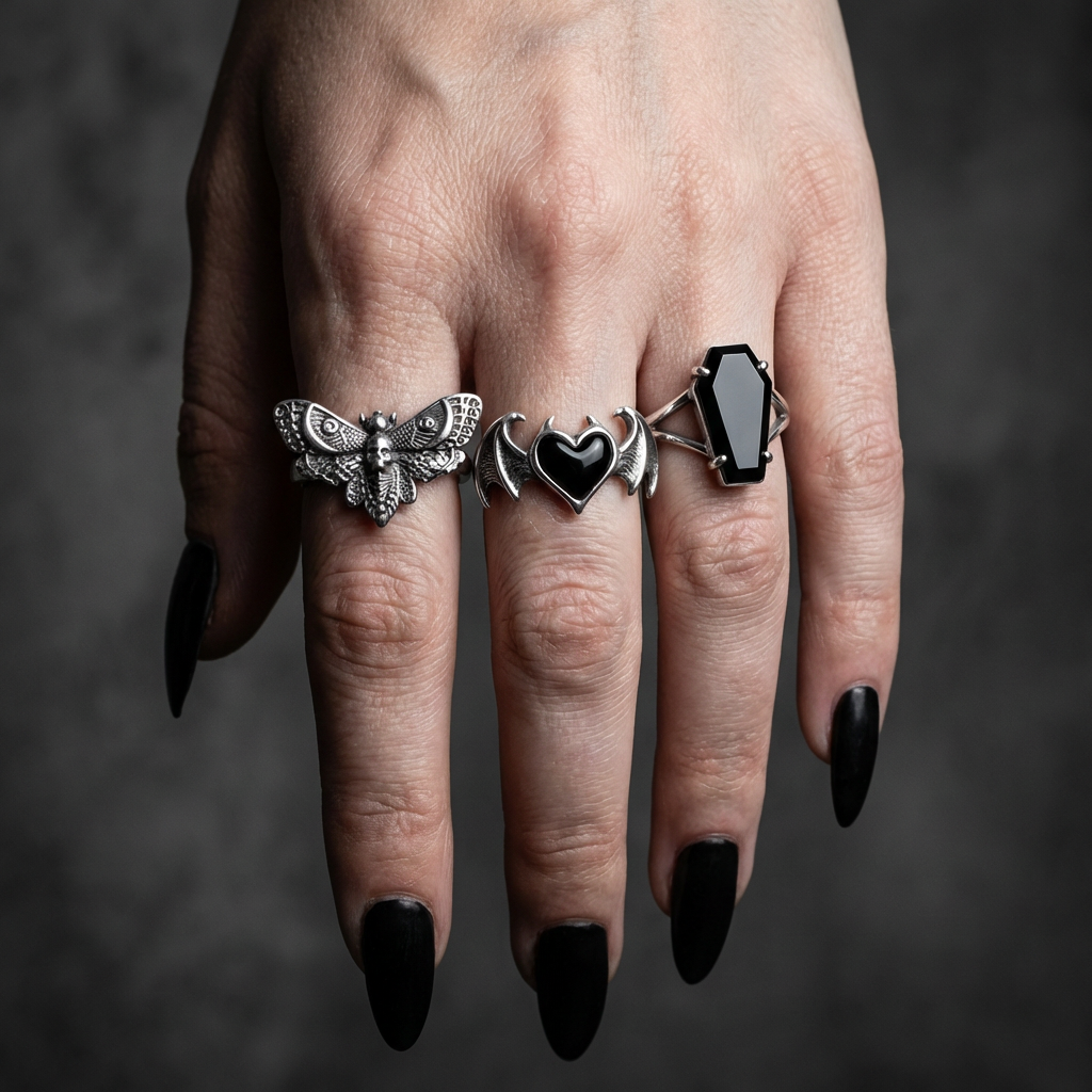 Duskwing Stainless Steel Ring