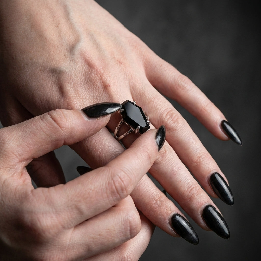 Coffin Stainless Steel Ring