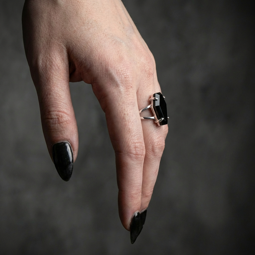 Coffin Stainless Steel Ring