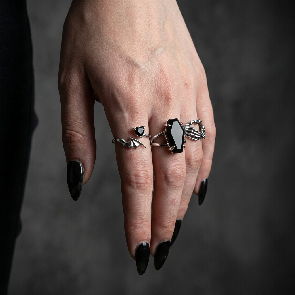 Coffin Stainless Steel Ring