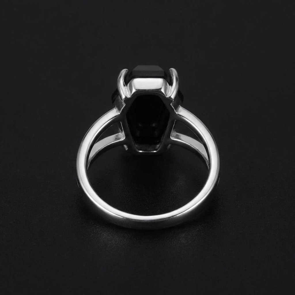 Coffin Stainless Steel Ring