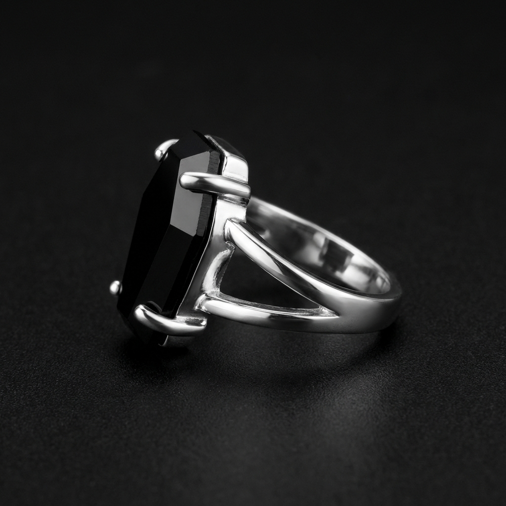Coffin Stainless Steel Ring