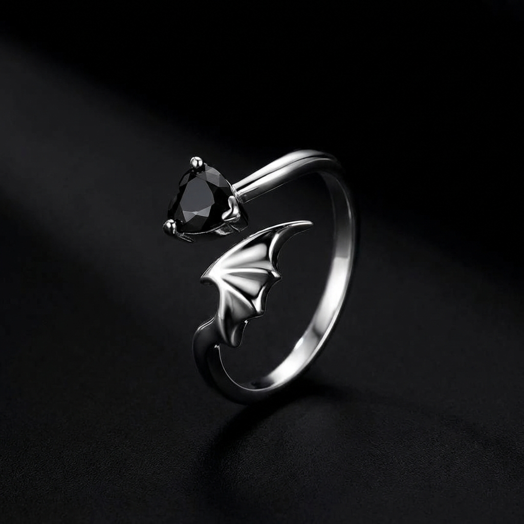 Bat Wing Sterling Silver Ring
