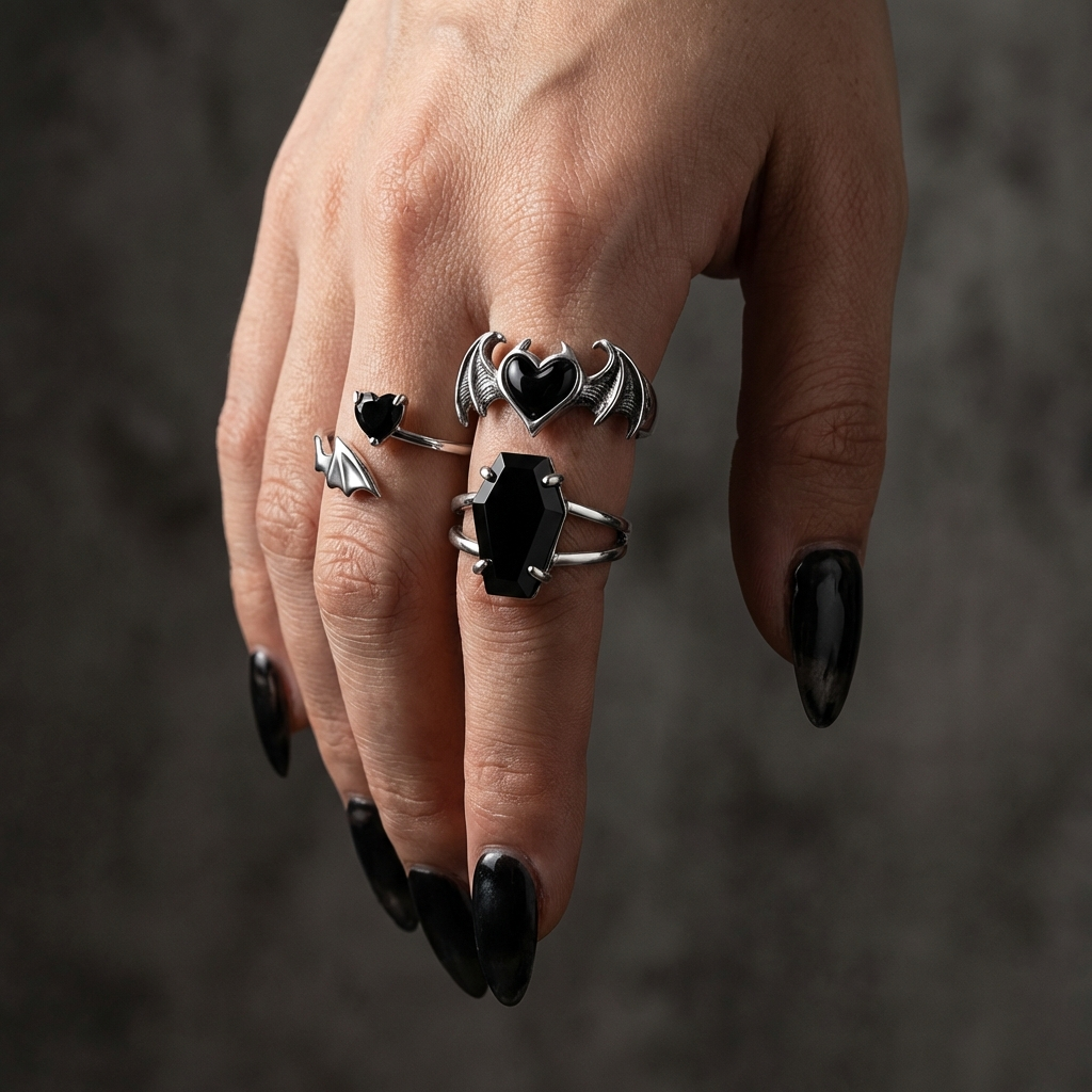Bat Wing Sterling Silver Ring