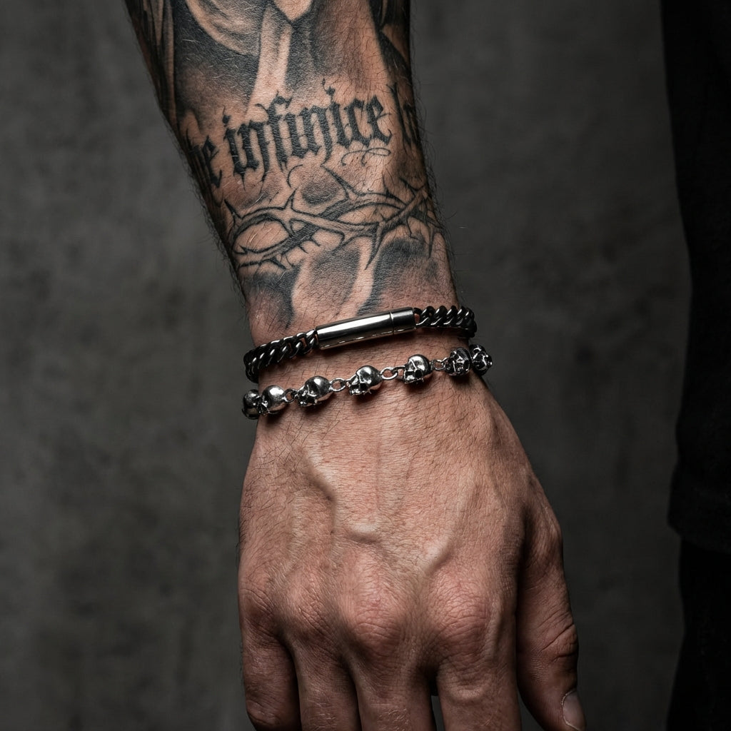 Chain Link Stainless Steel Bracelet