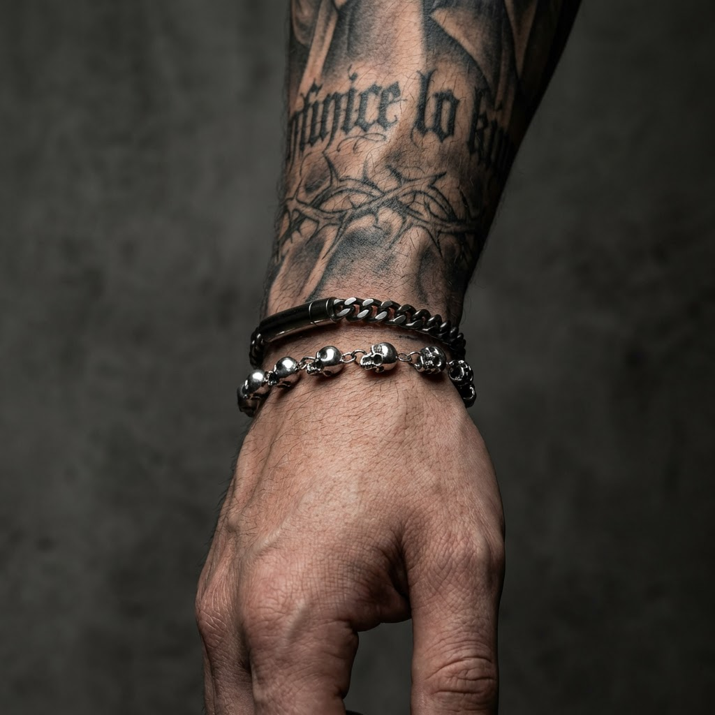Chain Link Stainless Steel Bracelet