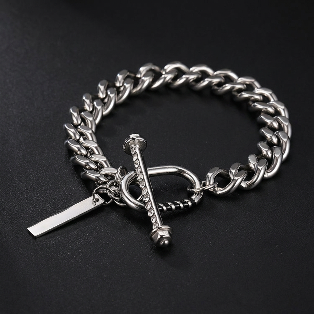 Reaper Gothic Stainless Steel Bracelet