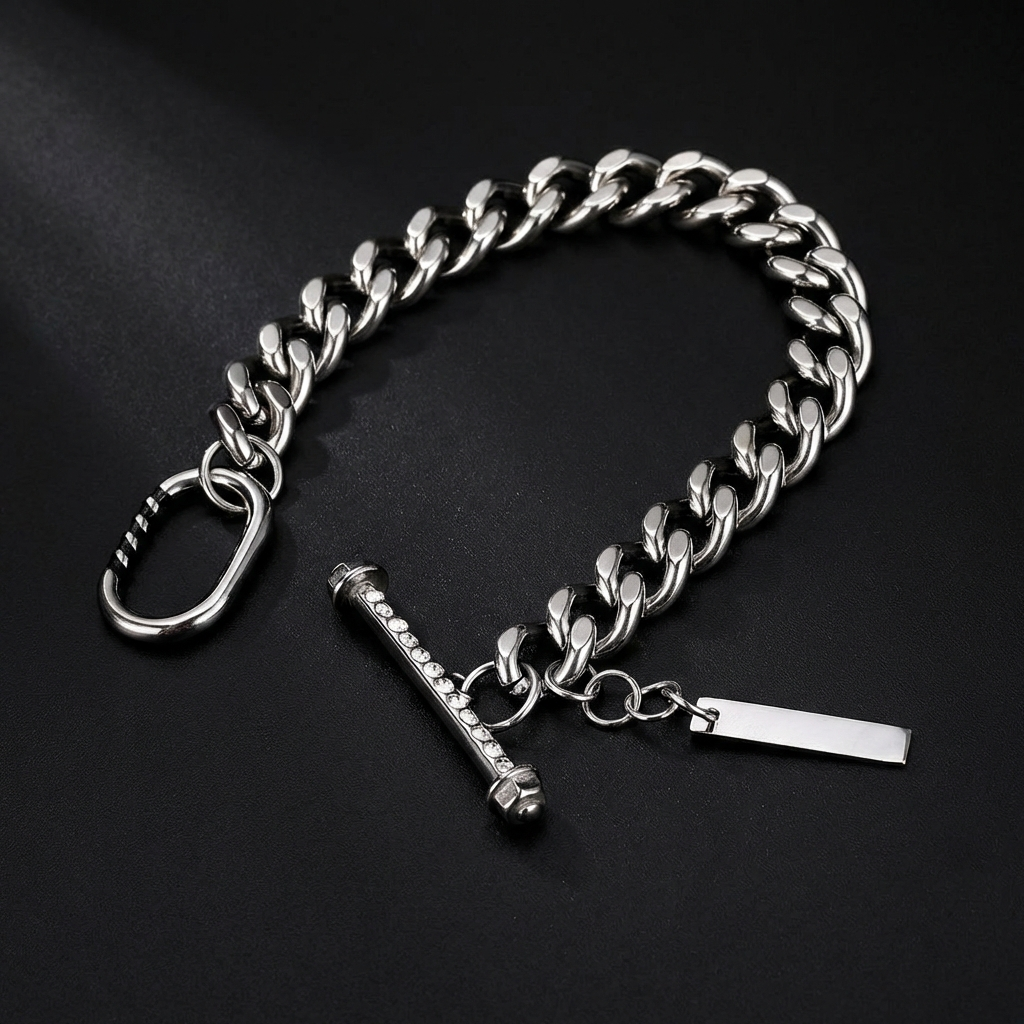 Reaper Gothic Stainless Steel Bracelet