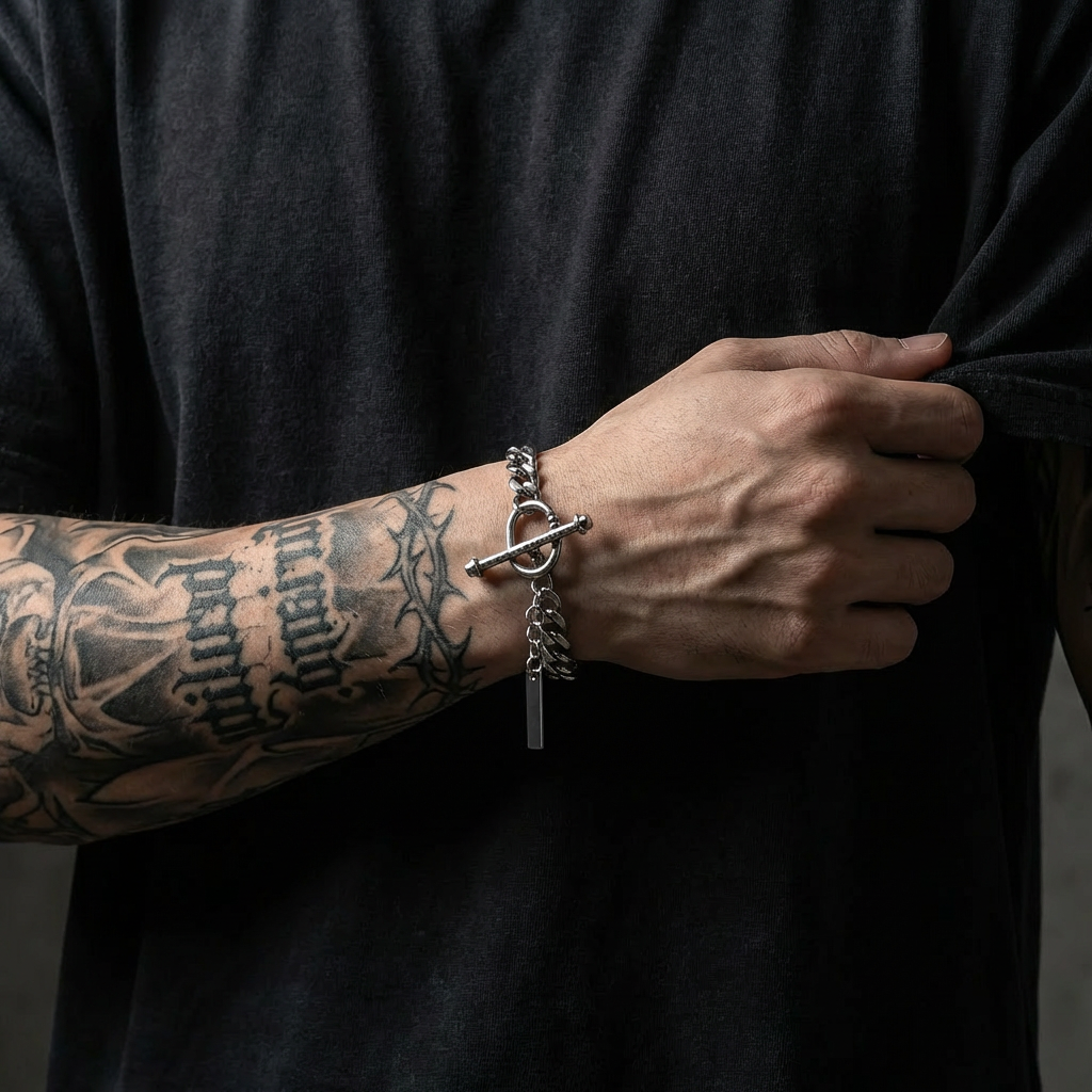 Reaper Gothic Stainless Steel Bracelet