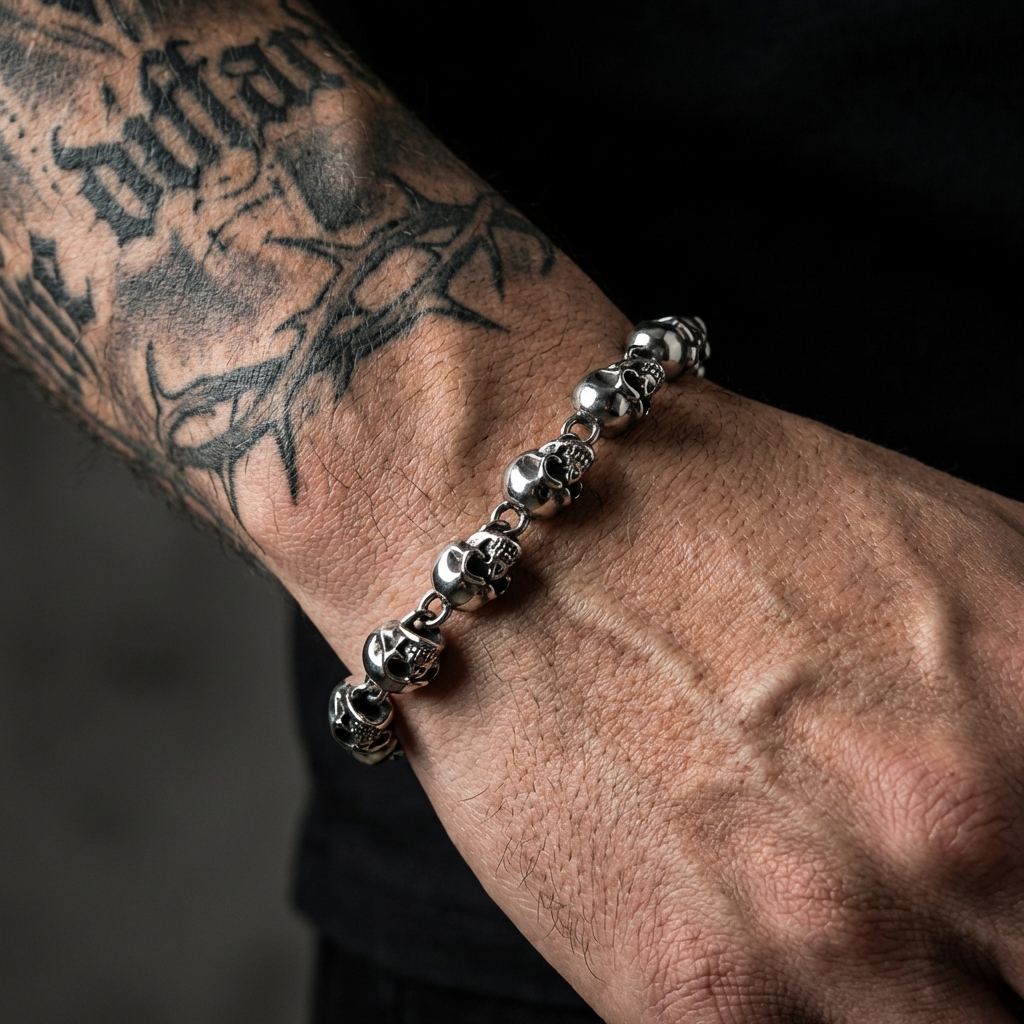 Bone Stainless Steel Bracelet