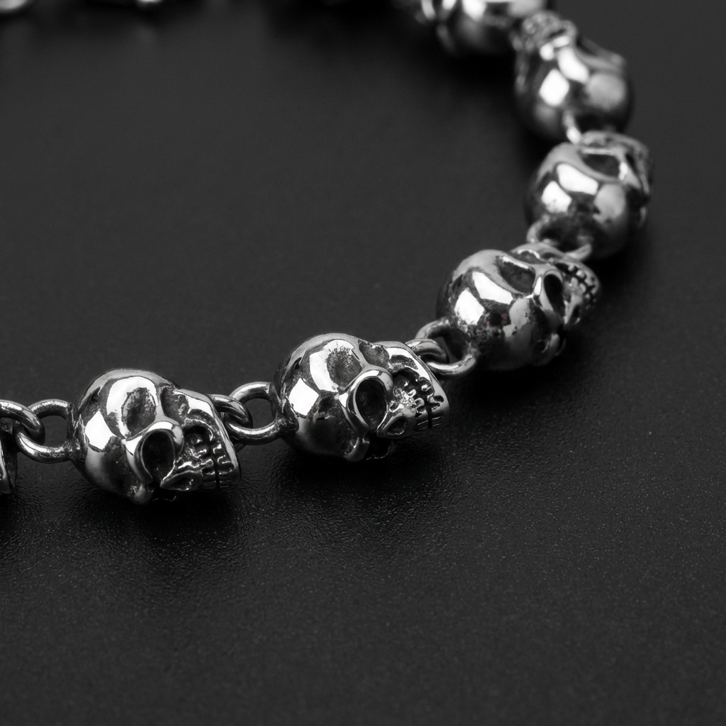 Bone Stainless Steel Bracelet