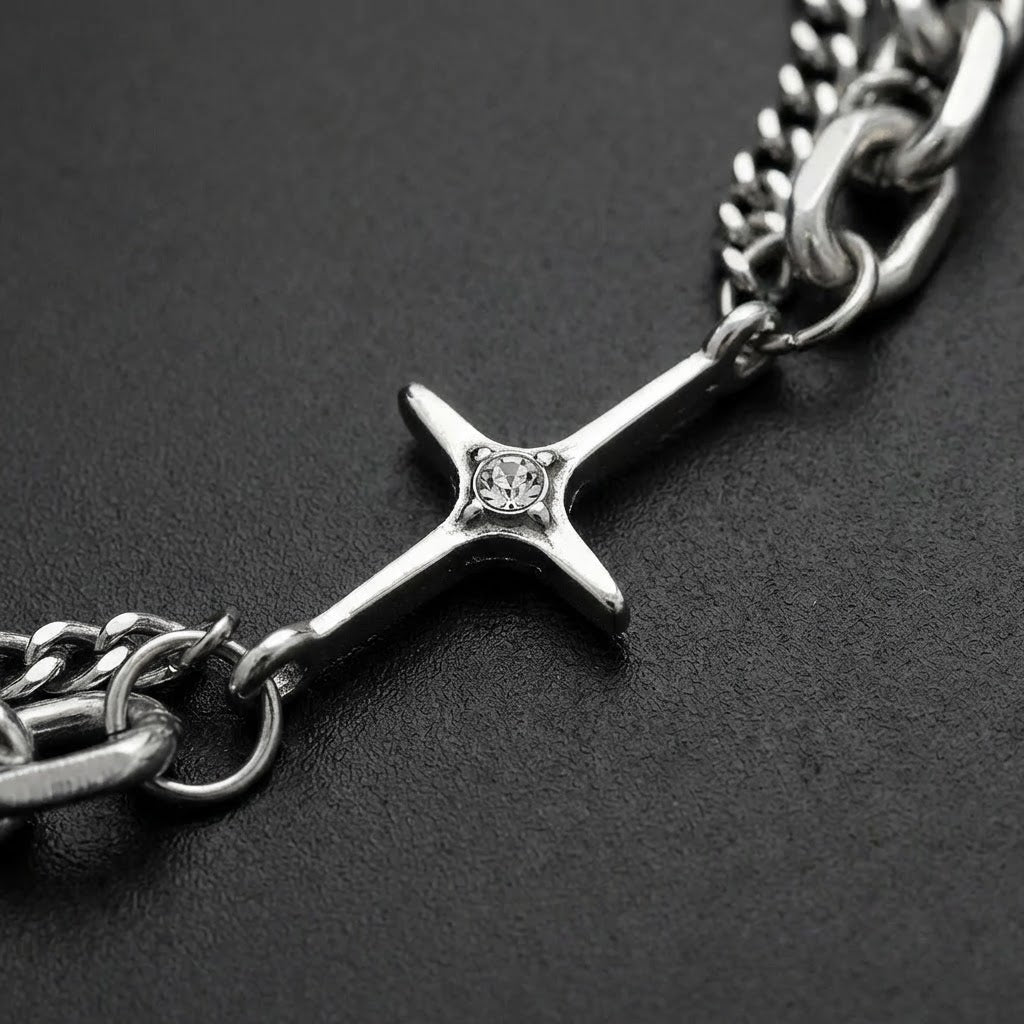 Templar Stainless Steel Bracelet
