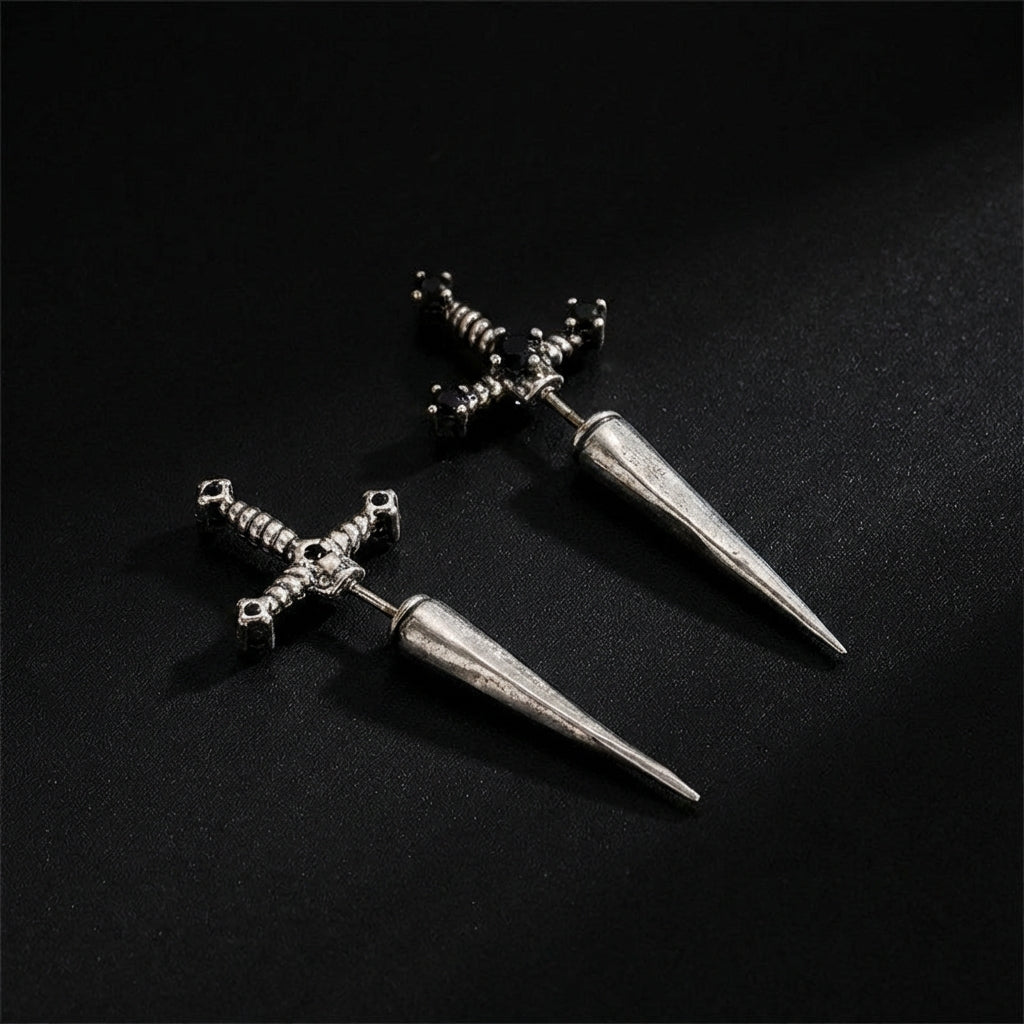 Shadow Dagger Earrings